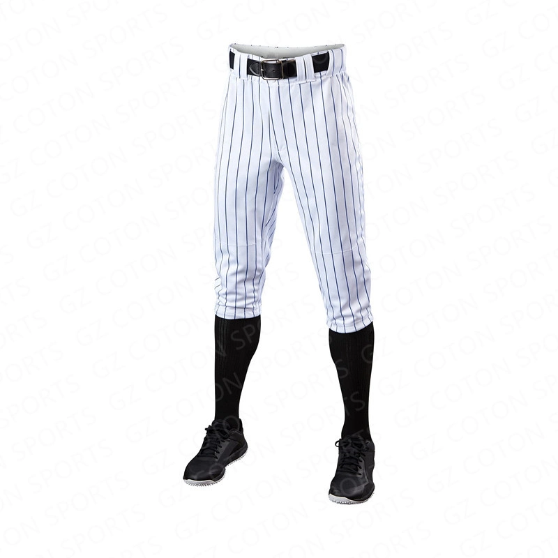 Custom 100% Polyester Breathable Baseball Pants Wholesale Men Quick Dry Baseball Softball Pant Trousers