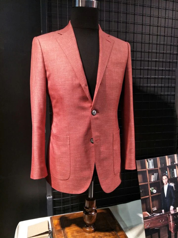 Wool Fashion Apparel Bespoke Tailor Suit Mans Suits for Men