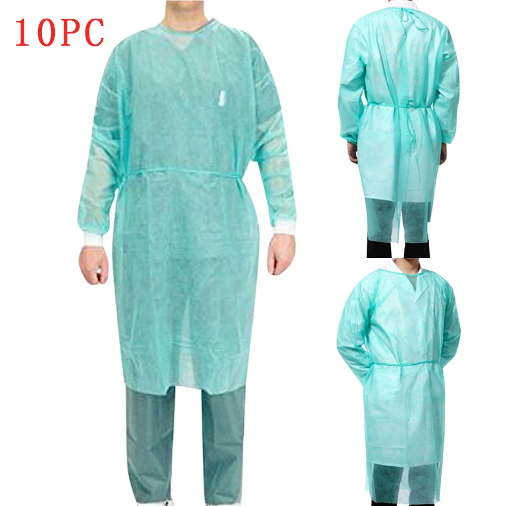 Non-Woven Full Body Coverall Disposable Isolation Clothing Suit Protective Suits